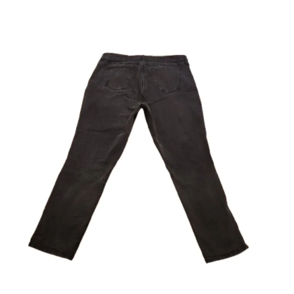 Kut from the Kloth Black Rinse High-Rise Katy Boyfriend Jeans Size: 20W